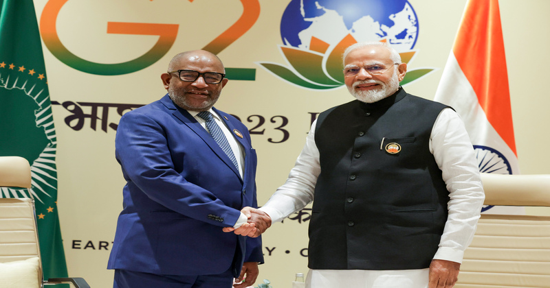 India is a superpower, ahead of China now: African Union Chairperson ...