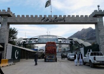 The Torkham Border (Afghanistan-Pakistan Border)