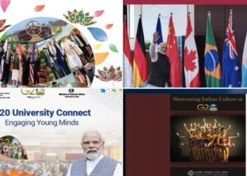 The four publications released by PM 
Narendra Modi
 at the #G20 University Connect Finale