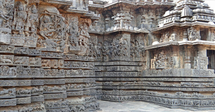 Hoysaleswara Temple in Halebidu built by the Hoysalas  (Picture Credit: World History Encyclopedia)