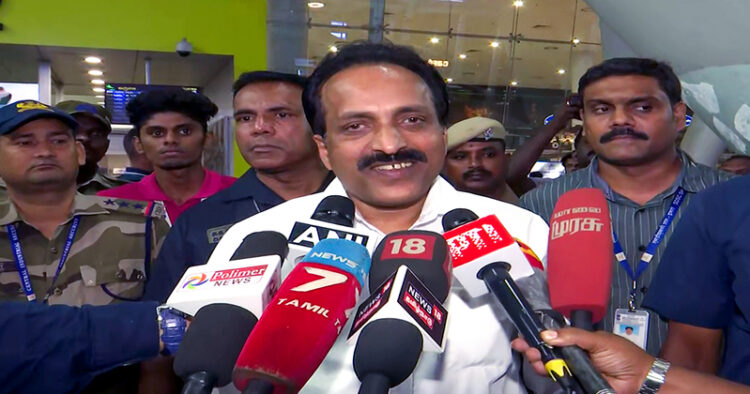 Indian Space Research Organisation (ISRO) Chief S Somanath