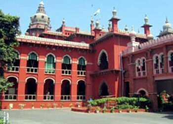 Madras High Court building in Chennai