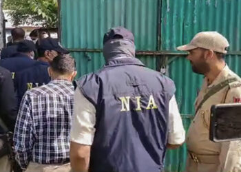 Representative Image of National Investigation Agency (NIA) conducting raid.