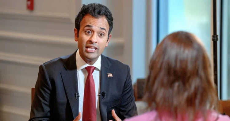 Indian-American Republican Presidential candidate Vivek Ramaswamy