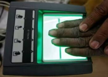 Representative Image of Biometrics being taken