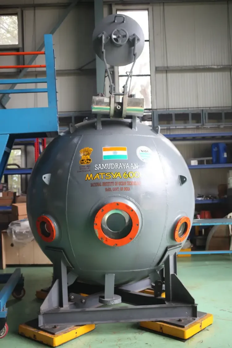Matsya-6000 Submersible (under Project Samudrayaan)