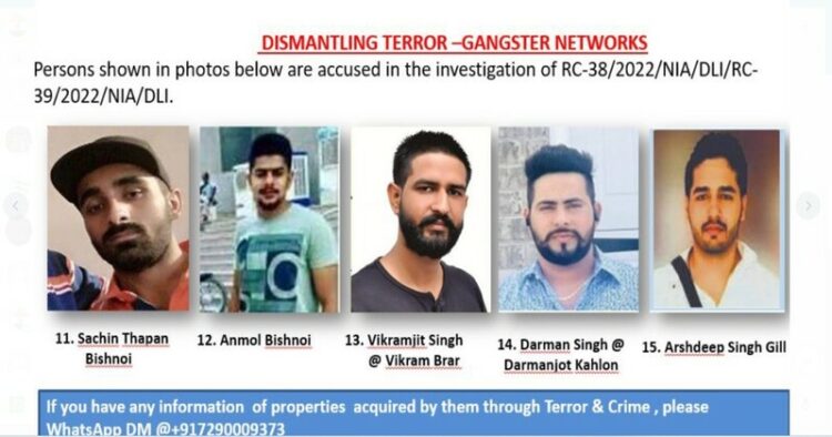 NIA reveals details of persons involved in terror-gangster network having links to Canada