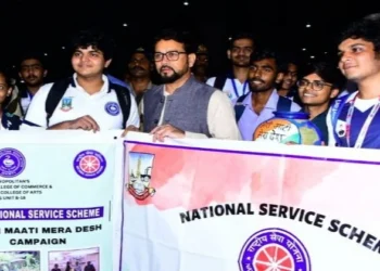 Union Minister Anurag Thakur at 'Meri Maati Mera Desh' campaign