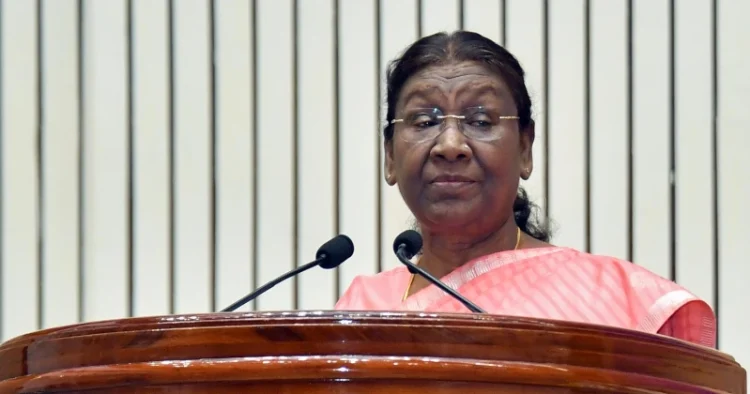 President Droupadi Murmu, addressing the Annual General Meeting and Biennial Conference of the Asia Pacific Forum on Human Rights