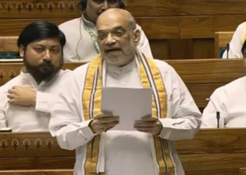 Union Home Minister Amit Shah, speaking in Lok Sabha