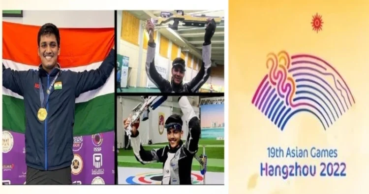 Team India's shooting trio, Divyansh Panwar, Rudrankksh Patil, and Aishwary Tomar, clinched gold in the men's 10 m air rifle team shooting at Asian Games in Hangzhou 2022