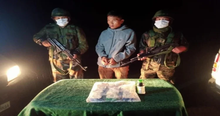 Recovered Heroin worth Rs 4.82 crore from Champhai district