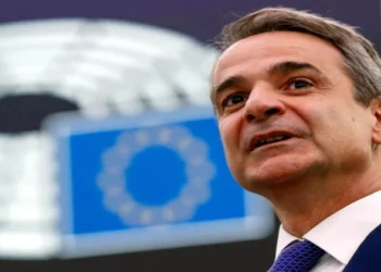 Greek Prime Minister Kyriakos Mitsotakis