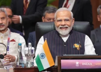 Prime Minister Narendra Modi at the 20th ASEAN-India Summit in Jakarta