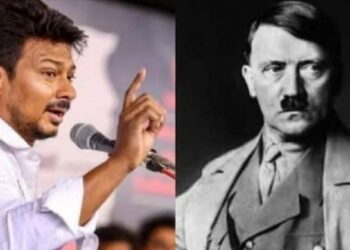 BJP compared DMK Minister Udhayanidhi Stalin to Nazi leader Adolf Hitler