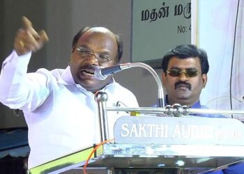 DMK spokesperson spokesperson Constantine Ravindran (kalaignarseithigal)