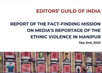 A screenshot taken from the copy of the Editors Guild of India's report (Scribd)