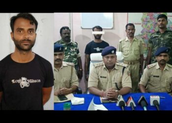 Saddam Hussain as arrested by the Giridih police (Organiser)