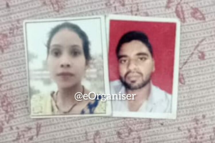 Victim Asiya (L) says Daud (R) has been forcing her to convert and underdo halala to live with him, tow years after he married her at a temple as per Hindu rituals posing as Rahul (Organiser)