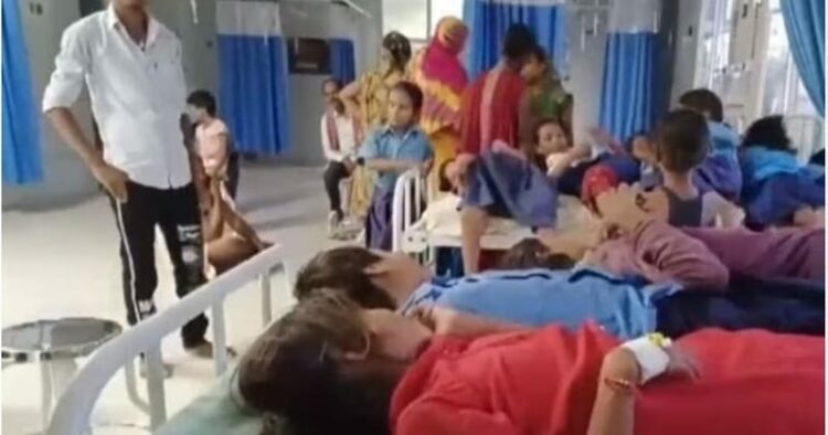 Government school students fall ill after having mid-day meal