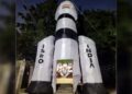 Ganesh Pandal on theme of Chandrayaan 3