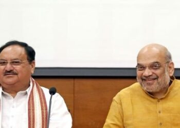 BJP National President JP Nadda and Union Home Minister Amit Shah