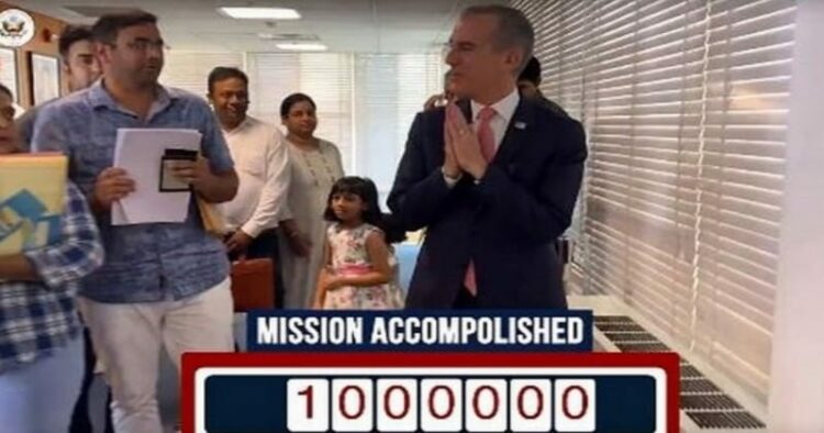 US Mission to India surpasses one million visa applications in 2023