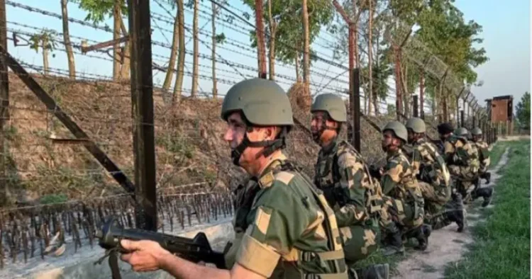 Representative Image of Indian soldiers at the Indo-Pak border