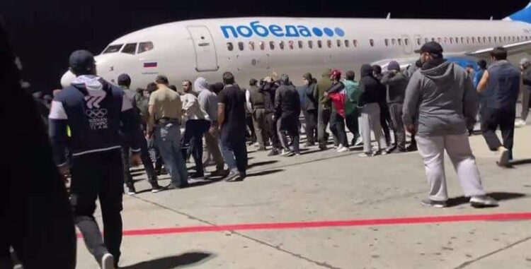 Israeli Flight Divrerted from Dagestan, Russia