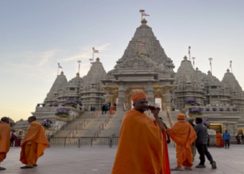 Swaminarayan Akshardham temple in New Jersey (Hindu Post)