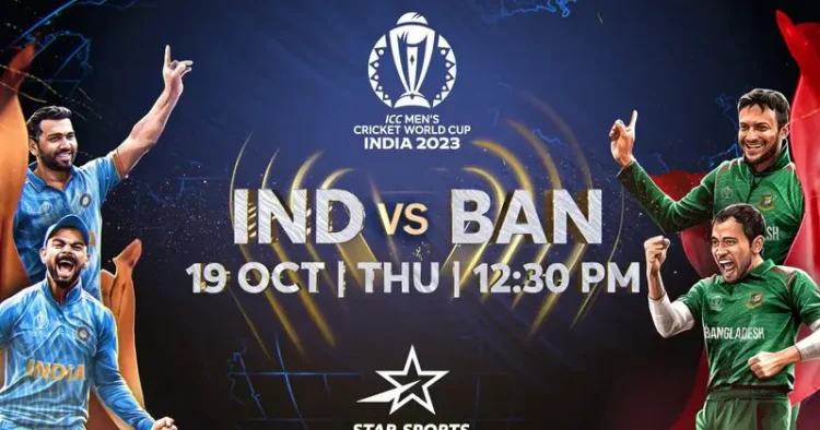 India Vs Bangladesh World CUP 2023 match