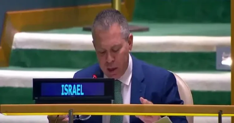 Israel's Permanent Representative to the United Nations, Gilad Erdan