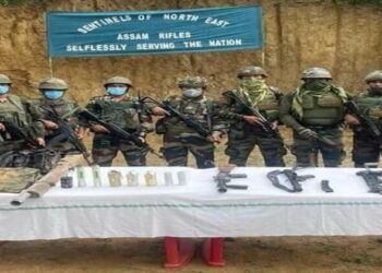 Security forces recover huge cache of arms