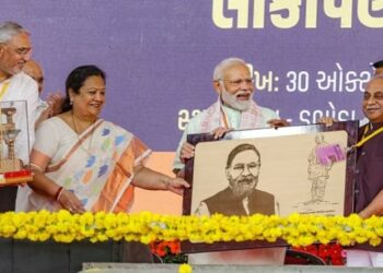 PM Narendra Modi at Mehsana