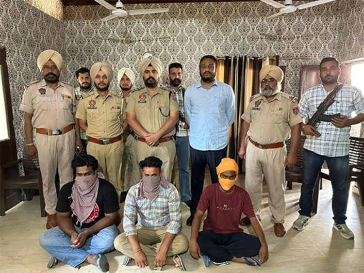 Three Babbar Khalsa Operatives arrested by Punjab Police