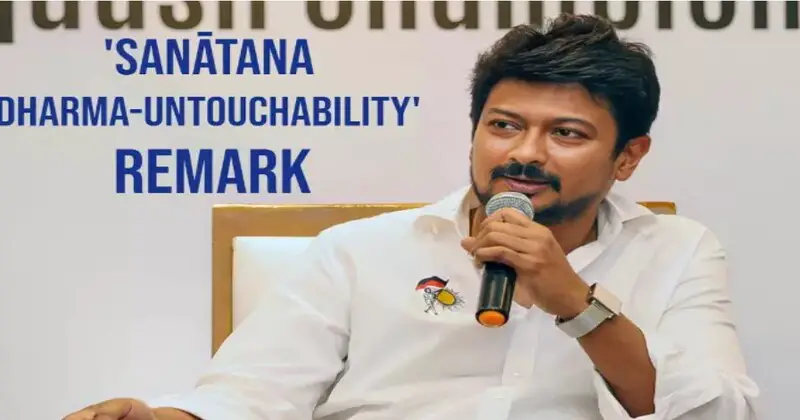 Tamil Nadu: Udhayanidhi Stalin Says, “Sanatan Remark Was Made In His ...