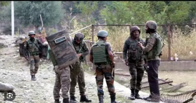Security Forces during an operation