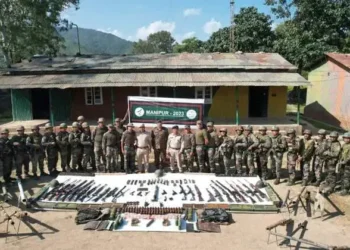 Security forces recover huge cache of arms