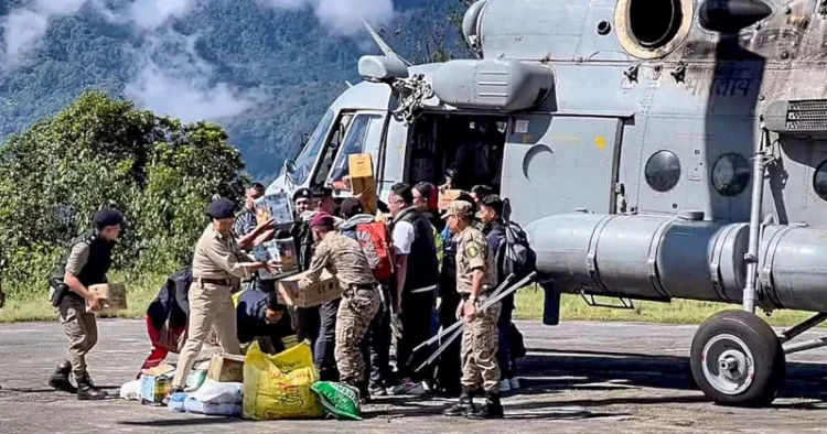 IAF evacuation process in flood- hit Sikkim