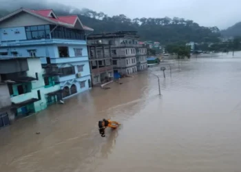 Cloudburst effected Sikkim