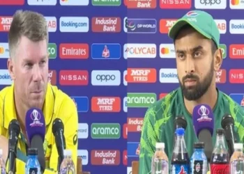 Aussie opener David Warner (Left), Pakistan opener Abdullah Shafique (Right)