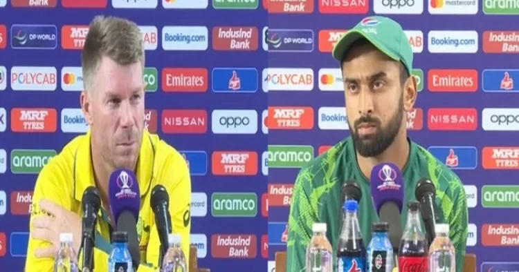 Aussie opener David Warner (Left), Pakistan opener Abdullah Shafique (Right)