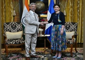 External Affairs Minister Dr S Jaishankar and Dominican Republic Vice President Raquel Pena Rodriguez