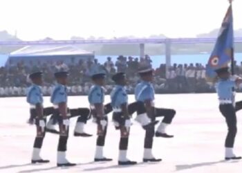 IAF conducts full dress rehearsals in Prayagraj ahead of 91st-anniversary celebration