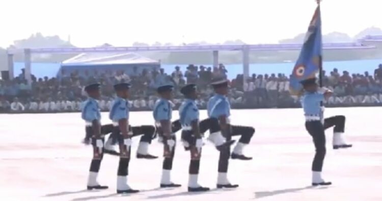 IAF conducts full dress rehearsals in Prayagraj ahead of 91st-anniversary celebration