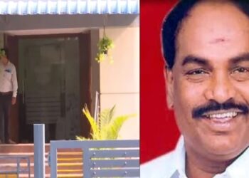 Premises owned by DMK MP Jagathrakshakan is  being raided by IT team