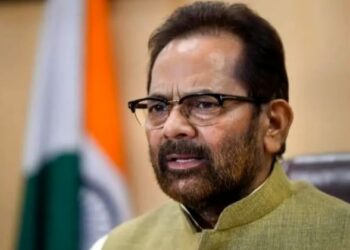 BJP leader and former Union Minister Mukhtar Abbas Naqvi