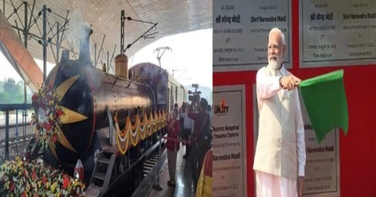 Heritage train flagged off by PM Modi