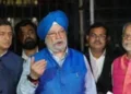 Union Petroleum Minister Hardeep Puri