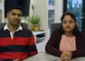 The victims Ramana Nagumalli, his wife Radhika Kulkarni (BBC)